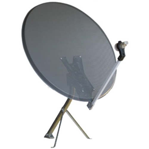 Falcom Sat. Antena 97cm šupljikavi, Triax leđa i pribor, Anthracite - M97A TRX