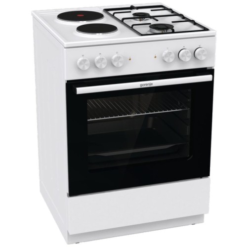 Gorenje Kombinirani štednjak, pećnica 65 l, 5200W, A - GK6A10WG