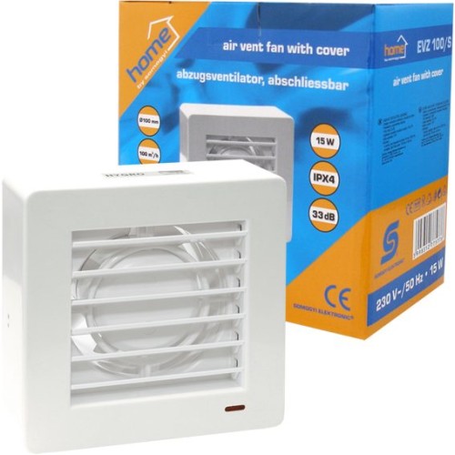 home Aspirator ugradbeni za ventilaciju 150x150mm - EVZ 100/S