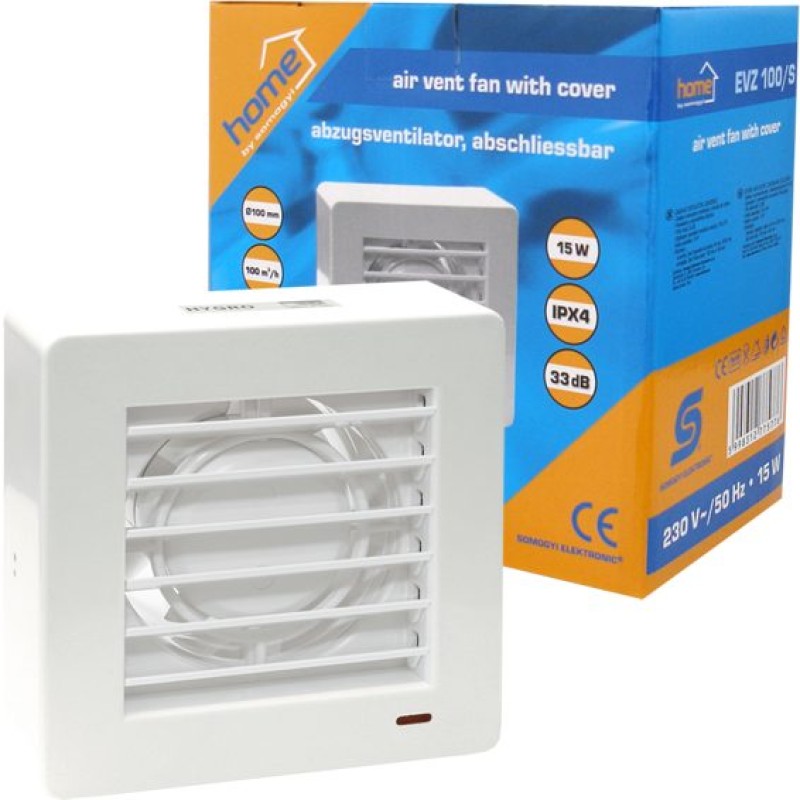 home Aspirator ugradbeni za ventilaciju 150x150mm - EVZ 100/S