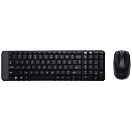 Logitech Tastatura + miš, bežični set, 2.4 GHz - MK220
