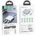 hoco. Konverter USB HUB type C to USB3.0/HDMI/PD - HB14 Easy use