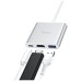 hoco. Konverter USB HUB type C to USB3.0/HDMI/PD - HB14 Easy use