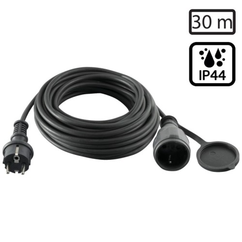 home Produžni strujni kabl, gumirani, 1 utičnica, 30 m, H05RR-F - NV 5-30/G