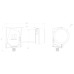 Inverto LNB Single, šum 0,2 dB, Ultra, DVB-S2 ( HD - UHD ) - IDLT-SNL412-ULTRA-OPN