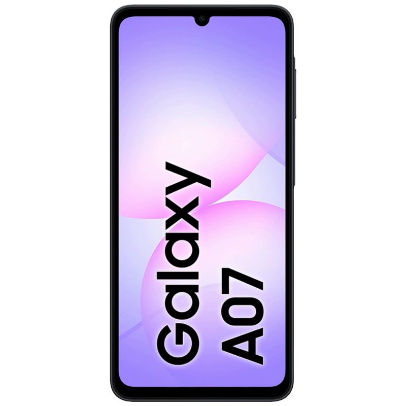 Samsung Smartphone 6.7", Octa Core 2.2GHz, RAM 6GB, 50Mpixel - Galaxy A07 6GB/128GB Black