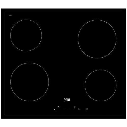 Beko Ugradbena staklokeramička ploča za kuhanje 60cm, 4 zone - HIC 64400 E