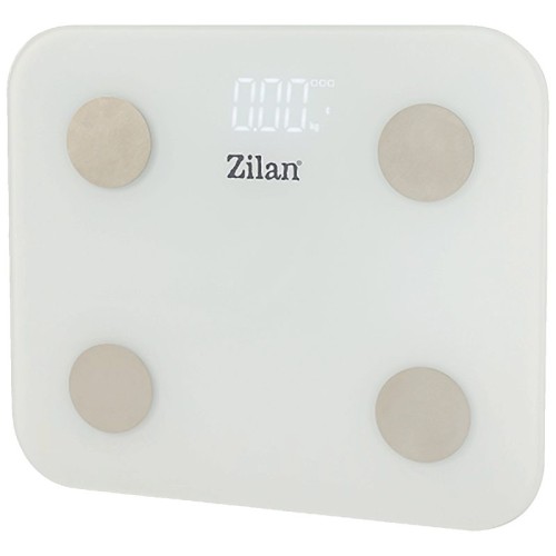 Zilan Digitalna tjelesna vaga, do 180 kg., LED zaslon, Bluetooth - ZLN9006