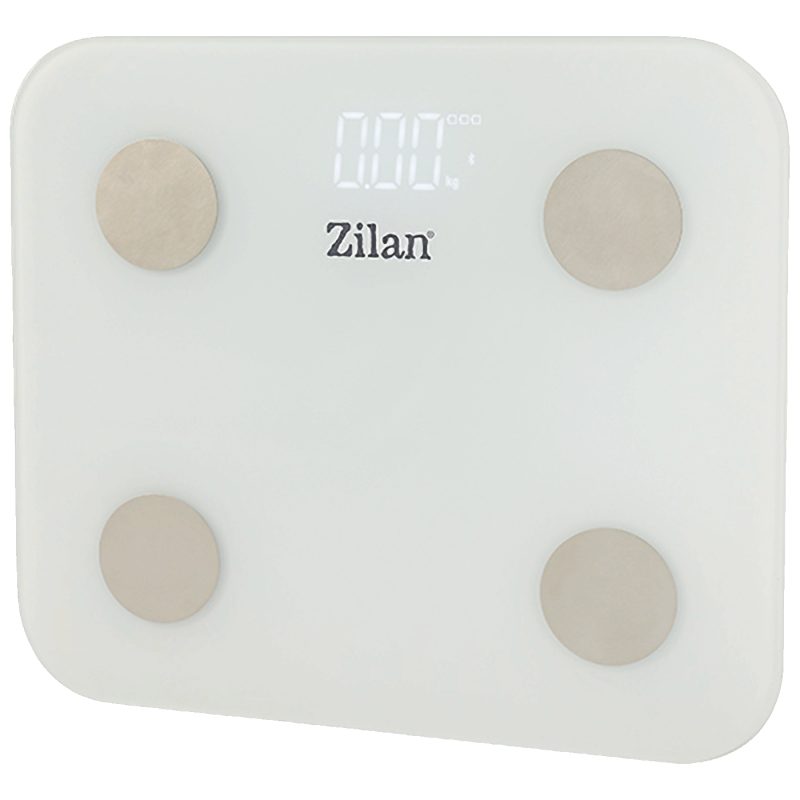 Zilan Digitalna tjelesna vaga, do 180 kg., LED zaslon, Bluetooth - ZLN9006