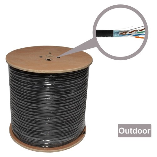 Connect XL Mrežni FTP kabl, CAT6, CCA, Outdoor - Cat6 FTP Outdoor CCA (black)