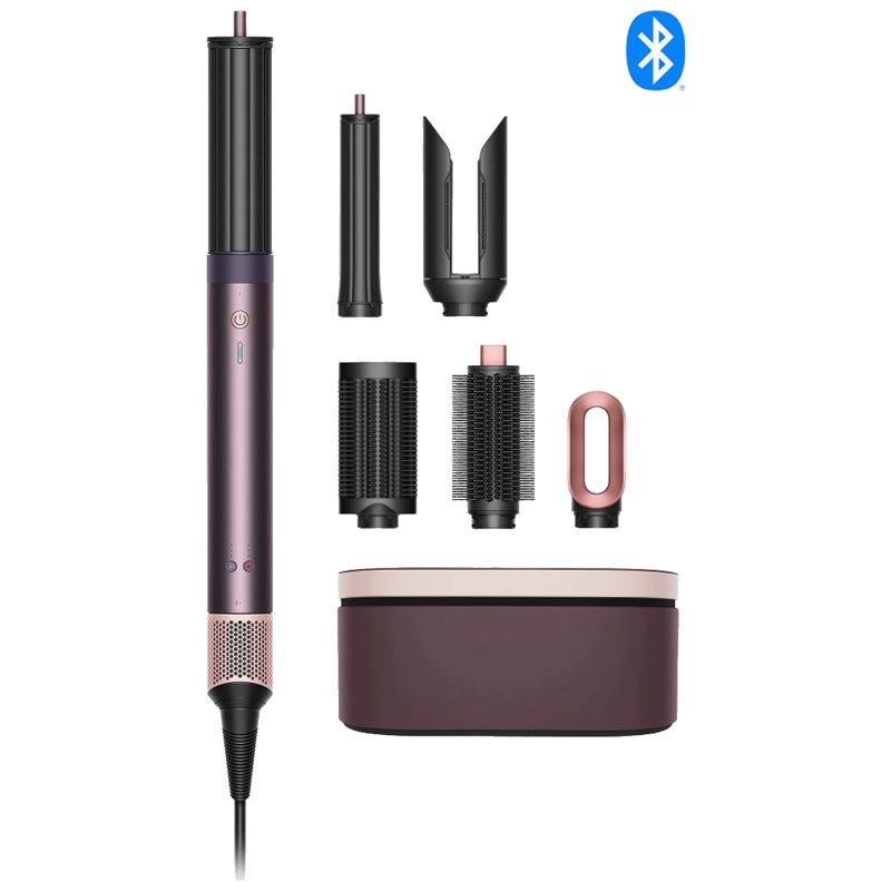 Dyson Uvijač za kosu, 1300 W, kovrče, valovi, ravnanje, sušenje - Airwrap Coanda2x Jasper Plum S+W