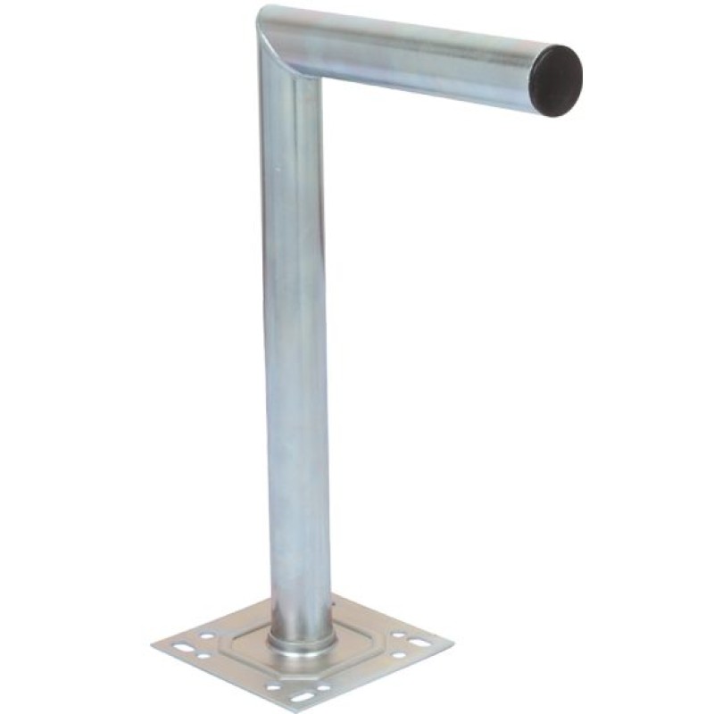 Falcom Nosač zidni 45cm, pocinčani, oblik L, proširene rupe - NL45
