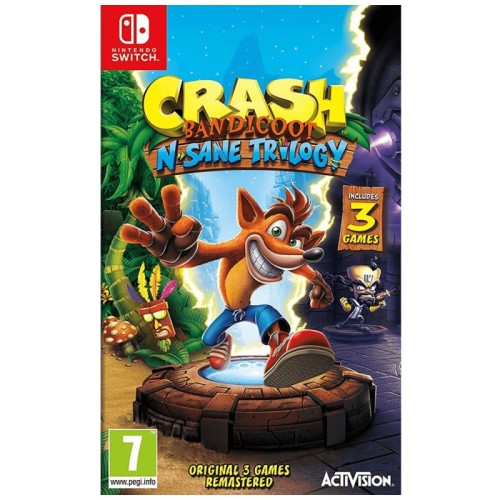 Activision Igra za Nintendo Switch: Crash Bandicoot N.Sane Trilogy - Switch Crash Bandicoot N.Sane Tril