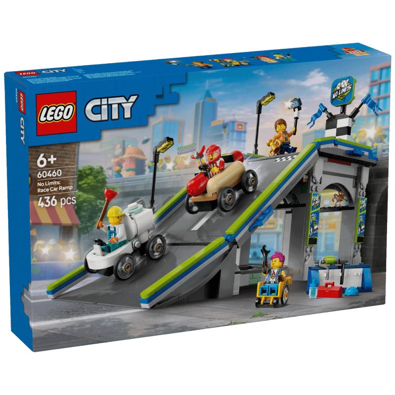 Lego Bez ograničenja: trkalište s rampom za automobile, LEGO City