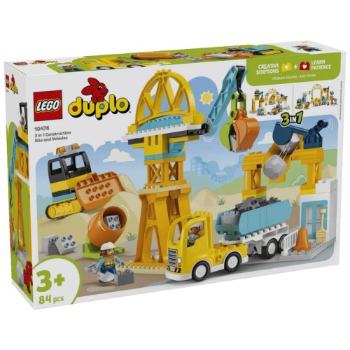 Lego Gradilište i vozila 3 u 1, LEGO Duplo