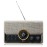 SAL Retro radio, AM-FM-BT-USB-mSD - RRT 6B