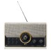 SAL Retro radio, AM-FM-BT-USB-mSD - RRT 6B