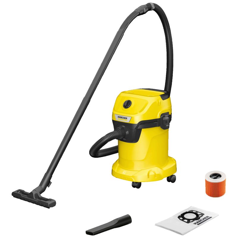 Karcher Usisavač za mokro/suho usisavanje, 1000W, spremnik 17 lit. - WD 3 V-17/4/20 17