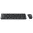 Logitech Tastatura + miš, bežični set, 2.4 GHz - MK220 Black