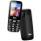 MeanIT Telefon mobilni, SOS tipka, LED svjetiljka - SENIOR 15, Crni