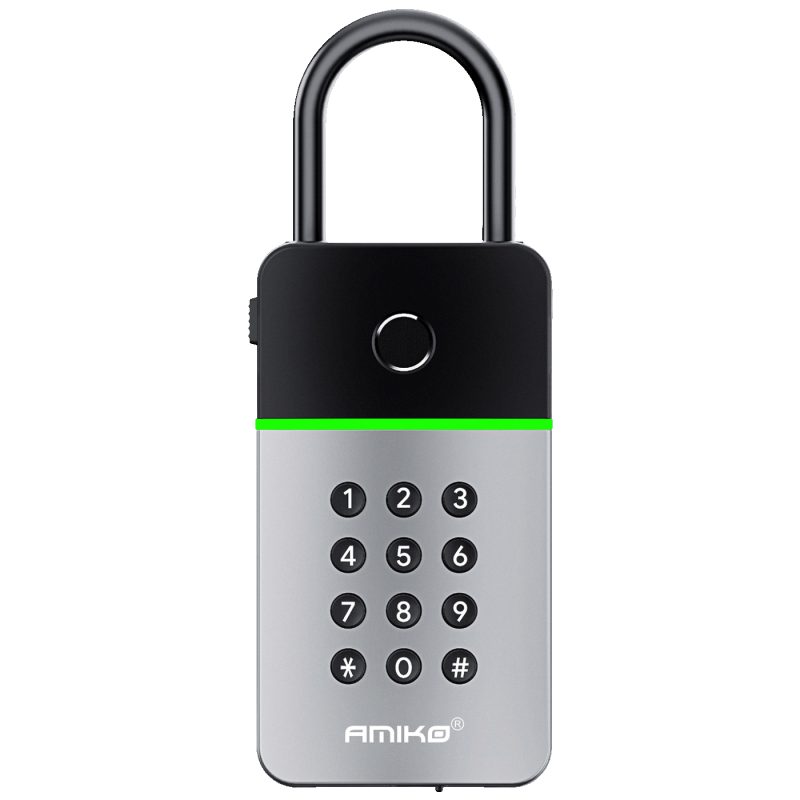 Amiko Home Pametni katanac, Bluetooth, WiFi, PIN, fingerprint - KB01 Smart Box
