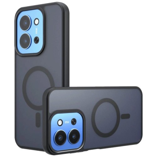 NN-Su Maska za Redmi 15C, Armor MagSafe PC Hybrid, crna - Redmi 15C Armor MagSafe Phone Case