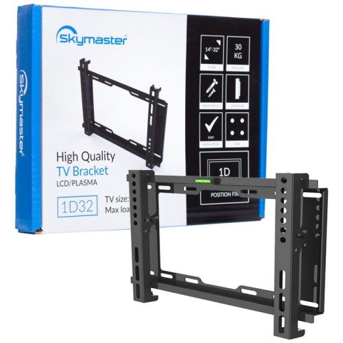 Skymaster Nosač za TV prijemnike 14"-32", 30 kg, 1D, ultra slim - 1D32