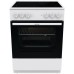 Gorenje Štednjak, 4 staklokeramička ploča, 8400W, pećnica 65 lit, A - GEC6A11WG