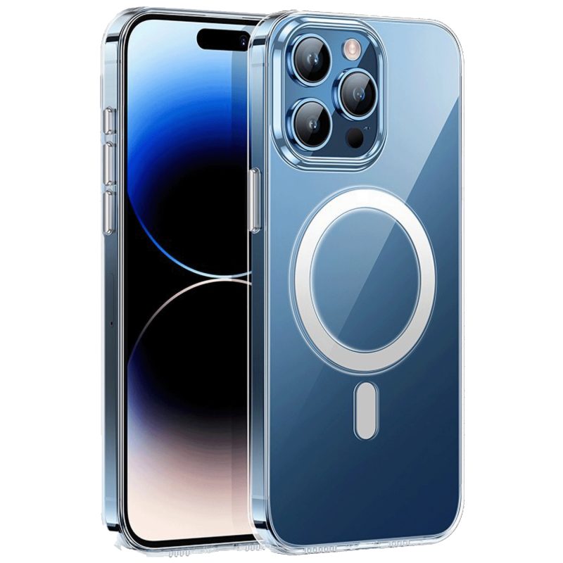 hoco. Maska za iPhone 15 Pro, magnetic, transparent - AS4