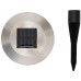 home Solarna vrtna LED lampa, metal/ plastika, 200 mAh - MX 762/2
