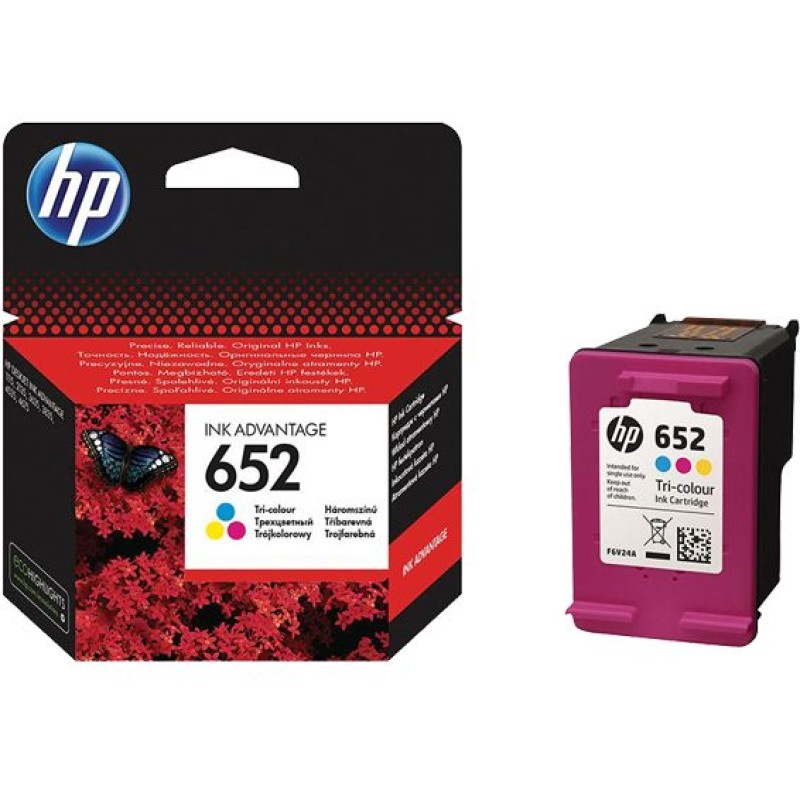 HP Tinta 652 (F6V24AE), boje, 200 str