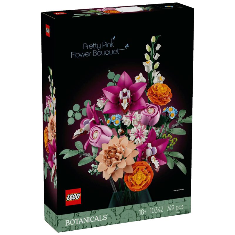 Lego Prekrasni ružičasti buket, LEGO Icons