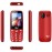MeanIT Telefon mobilni, SOS tipka, LED svjetiljka - SENIOR 15, Crveni