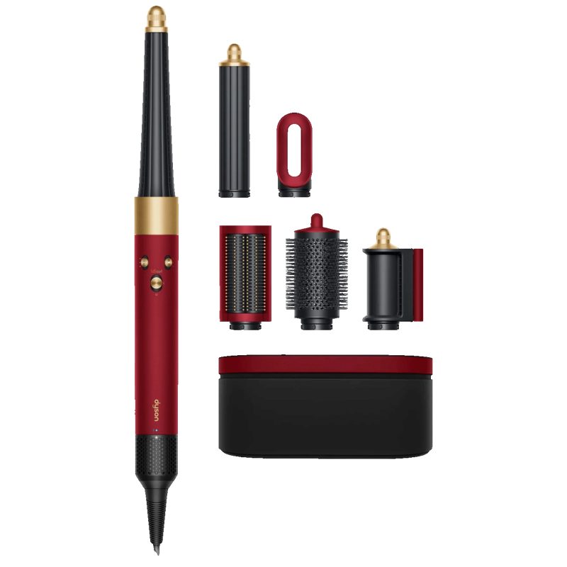 Dyson Uvijač za kosu, 1300W, Bluetooth , Multistyler - Airwrap i.d.SE Red/Gold Straight+W