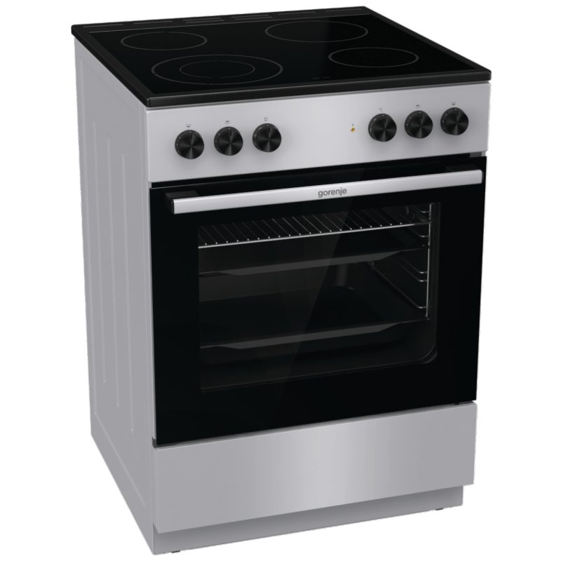 Gorenje Štednjak, staklokeramička ploča, 9200W, pećnica 71 lit, A - GEC6A41SC