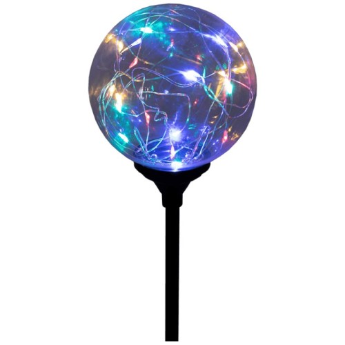 home Solarna vrtna LED lampa, staklo/plastika, 600 mAh - MX 623