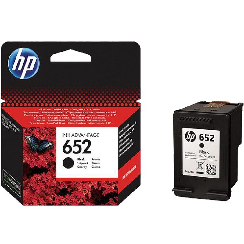 HP Tinta 652 (F6V25AE), crna, 360 str