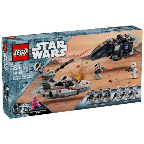 Lego Imperial Dropship Vs. Rebel Scout Speede, LEGO Star Wars