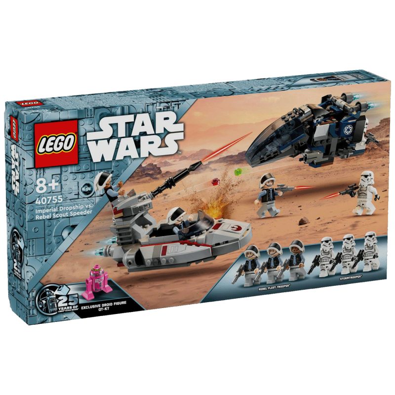Lego Imperial Dropship Vs. Rebel Scout Speede, LEGO Star Wars