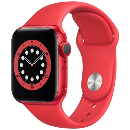 Apple SAT pametni, 1.57" LTPO OLED zaslon, vodootporan BT, WiFI - Watch Series 6 GPS 40mm Red
