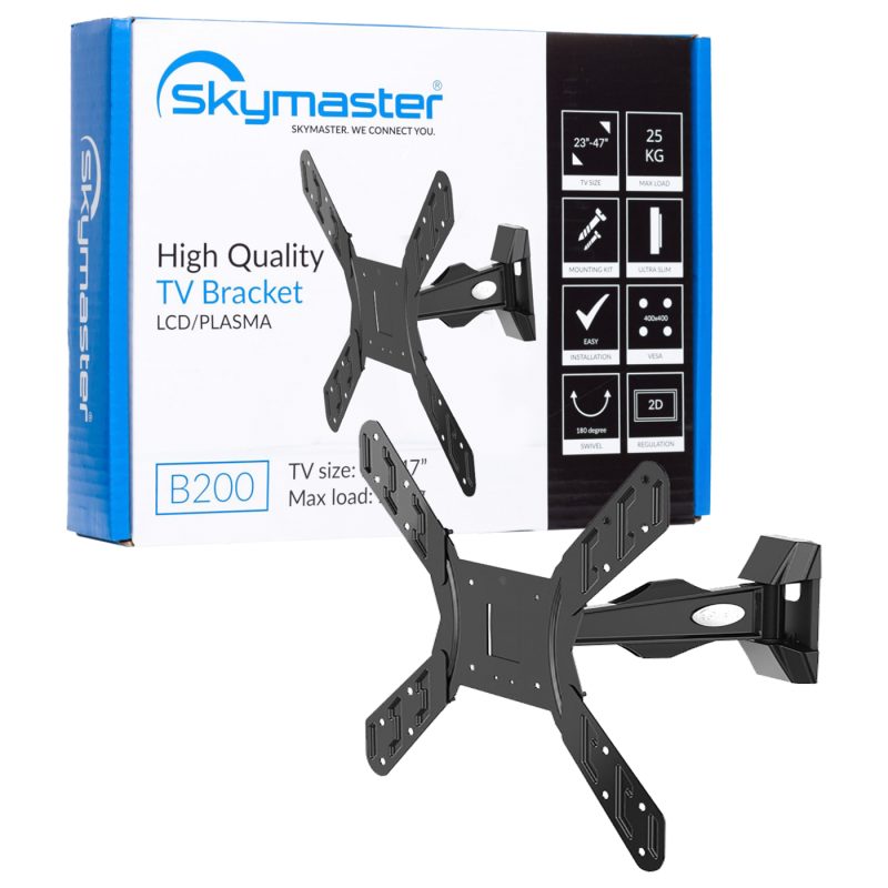 Skymaster Nosač za TV prijemnike 14" - 47", 25 kg, 2D - B200