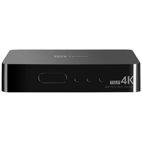TELE System Prijemnik combo, Android , DVB-S2/T2, 4K, HEVC/10 bit - TS UP4KA9