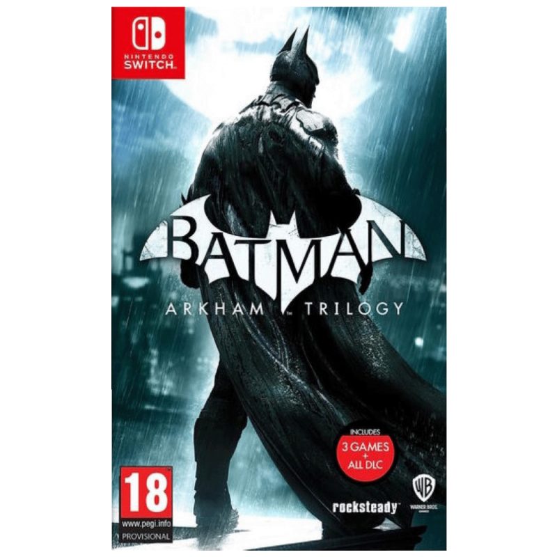 Warner Bros Igra za Nintendo Switch: Batman Arkham Trilogy