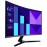 Samsung Monitor 32", Zakrivljeni, FullHD, Essential S3, HDMI, VGA - LS32D396GAUXEN