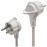 home Produžni kabl, 6 utičnice, 3 x 1,0mm², 1,5met, bijeli - NV 06TK/WH