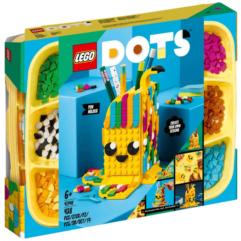 Lego Držač za olovke - Slatka banana, LEGO Dots