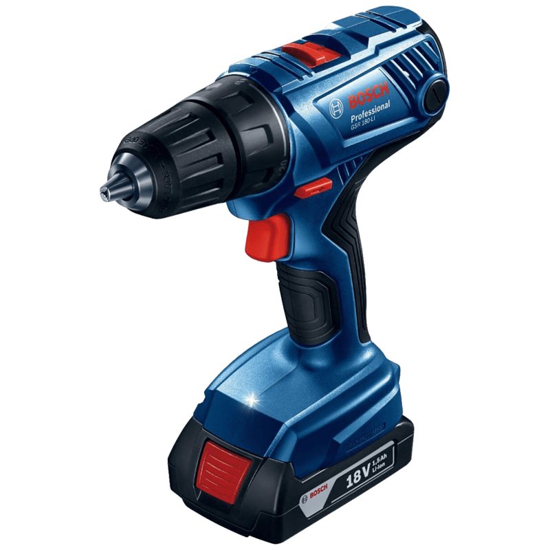 Bosch Akumulatorska bušilica-izvijač, 18V, 2Ah - GSR 180 LI