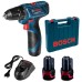 Bosch Akumulatorska bušilica-izvijač, 12V, 2Ah - GSR 120 LI