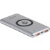 Intenso Prijenosni punjač za mobitele i tablete 10000mAh, bežični - POWERBANK WPD10000 silver