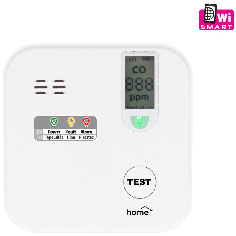 home Detektor ugljičnog monoksida, Smart, LCD ekran, WiFi - CO10SMART